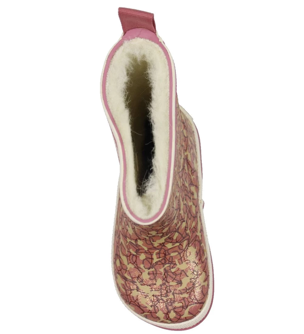 Bundgaard Gummistøvler - Charly High Warm - Rose Mili - Billede 3