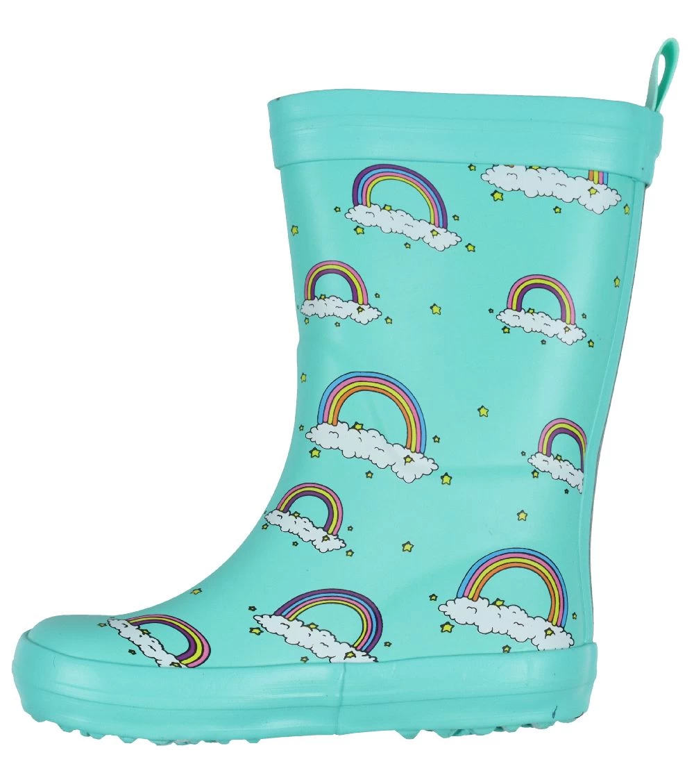 Bundgaard Gummistøvler - Cloudy High - Rainbow - Billede 2