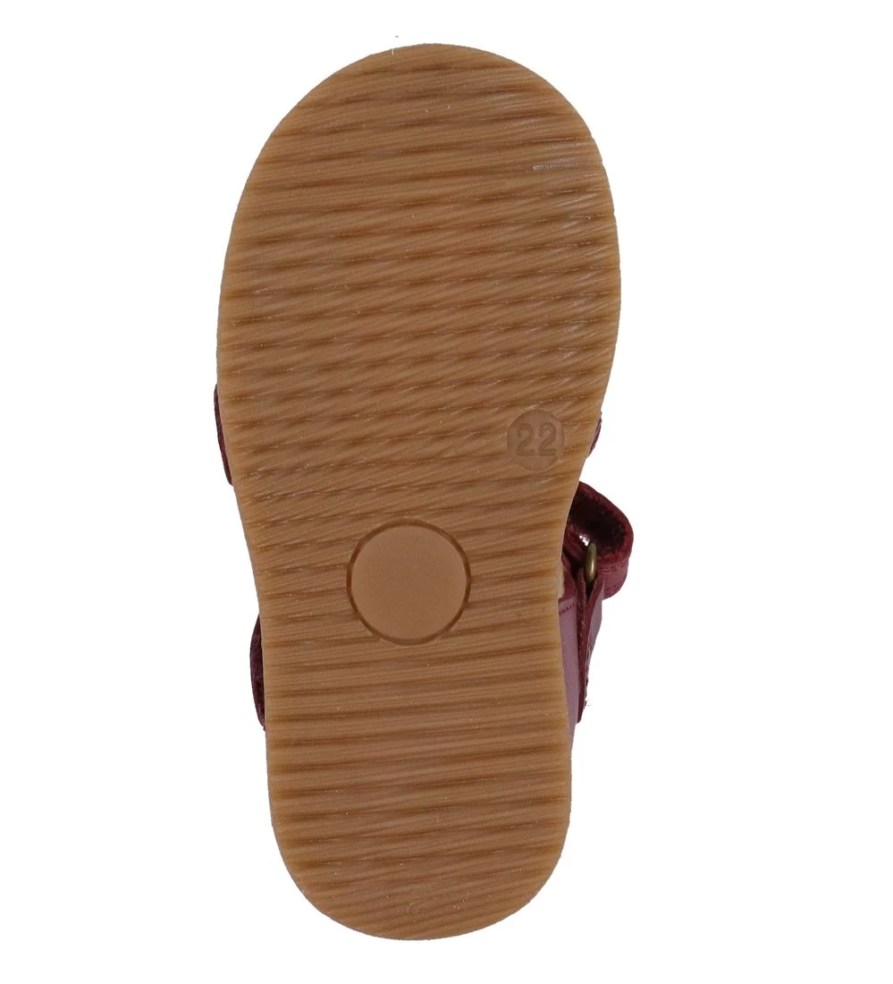 Bundgaard Sandaler - Bali II - Dark Red - Billede 4