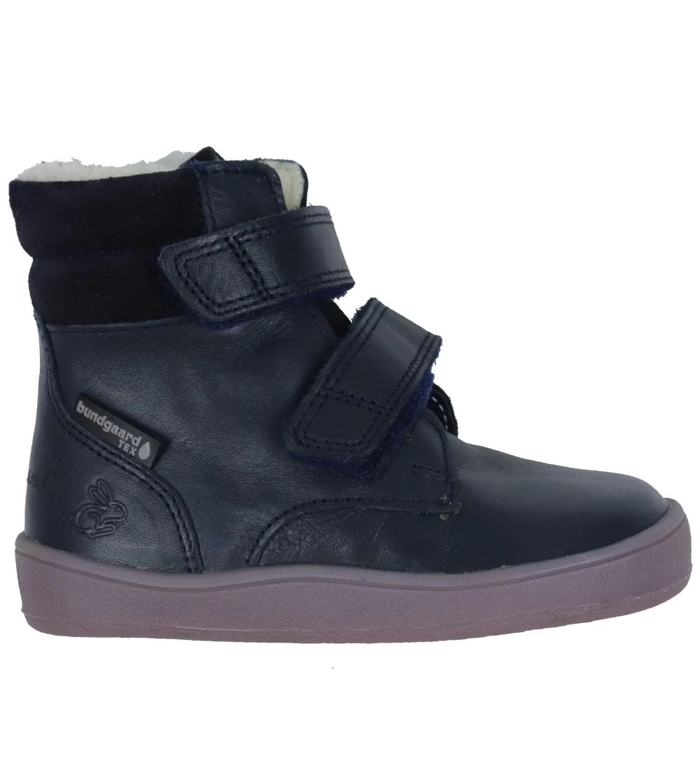Bundgaard Vinterstøvler - Basil Strap - Tex - Navy