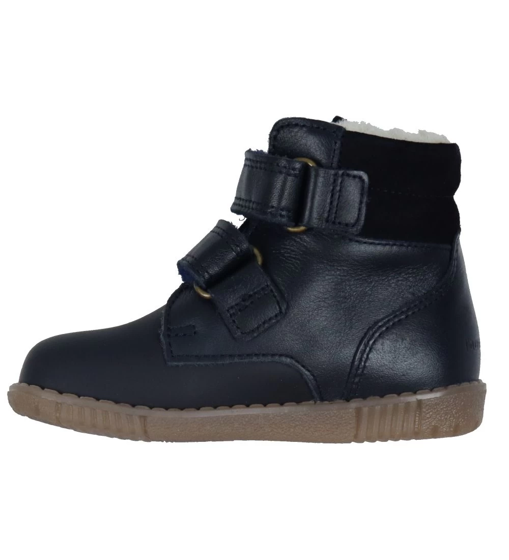 Bundgaard Vinterstøvler - Rabbit Strap Tex - Navy VB - Billede 2