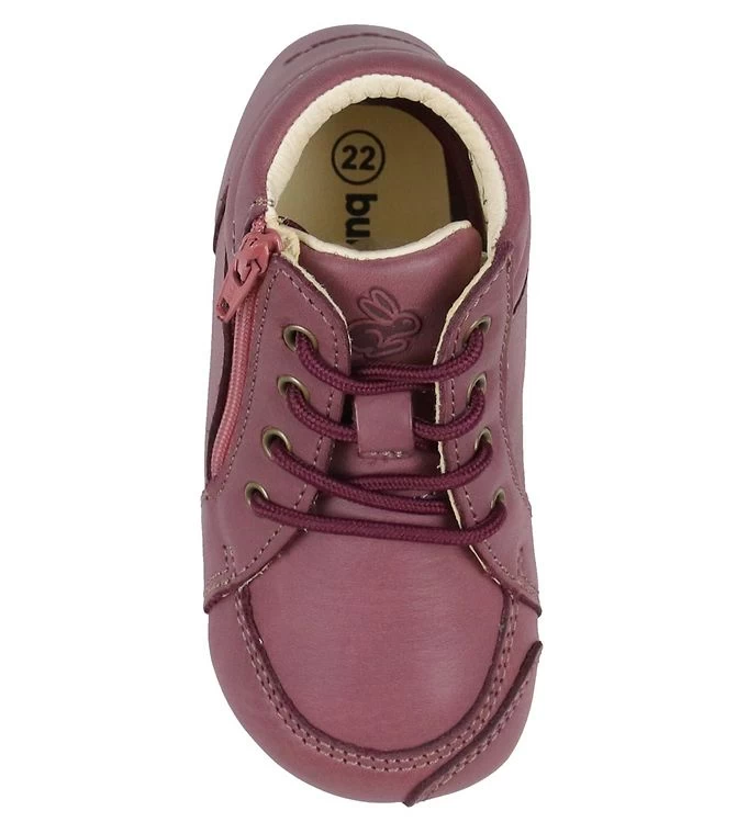 Bundgaard Begyndersko - Prewalker Ll Lace - Dark Rose - Billede 3